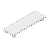 60-140-2 MODULAR SOLUTIONS POLYAMIDE PART<br>END CAP 45MM X 135MM LIGHT GRAY